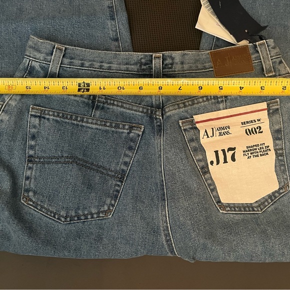 Armani Jeans & these are vintage! NWT size 30 - Picture 8 of 16